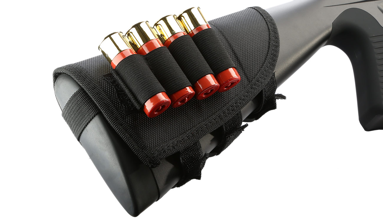 ASG Franchi SAS 12 Tri-Barrel Full Stock Version Airsoft Springer 6mm BB schwarz Bild 7