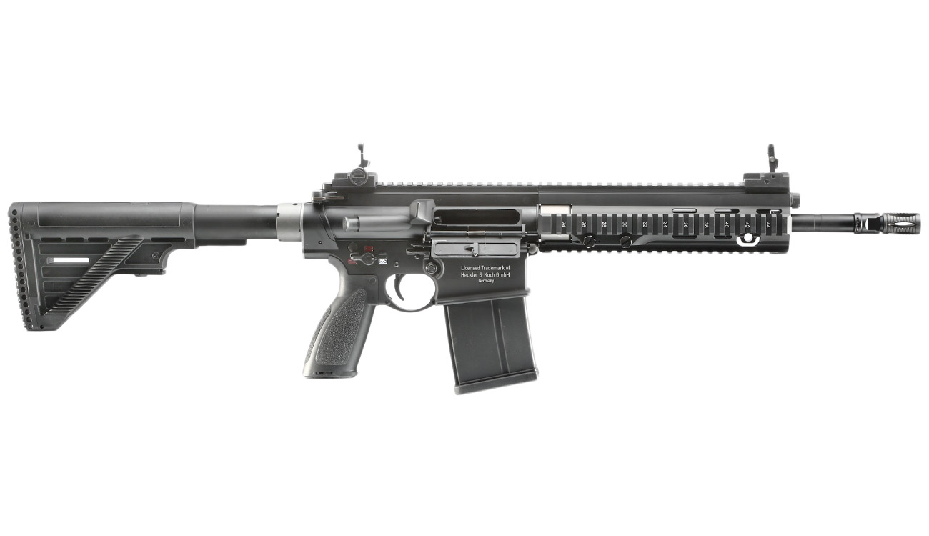 KWA Heckler & Koch HK417 A2 Vollmetall Gas-Blow-Back 6mm BB schwarz 2