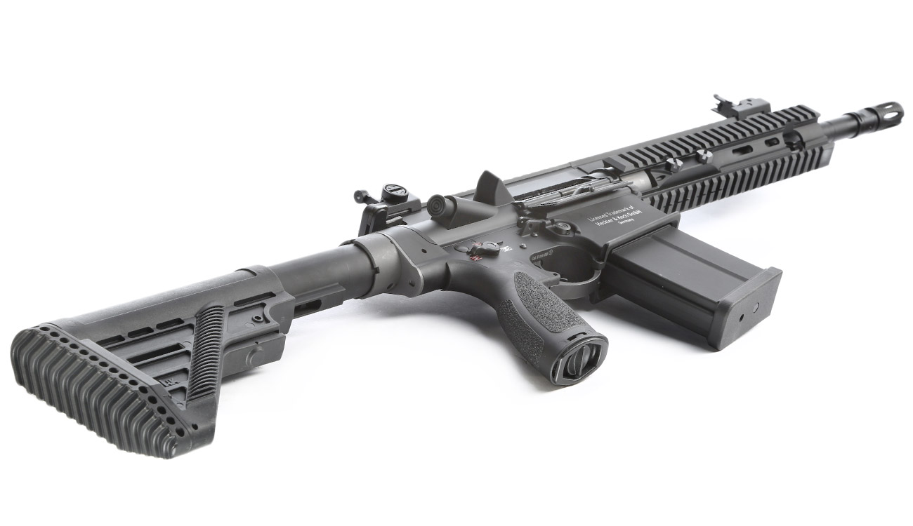 KWA Heckler & Koch HK417 A2 Vollmetall Gas-Blow-Back 6mm BB schwarz 4