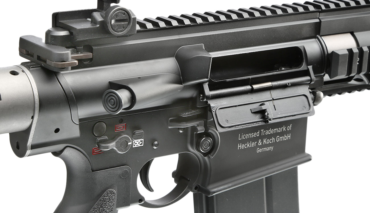 KWA Heckler & Koch HK417 A2 Vollmetall Gas-Blow-Back 6mm BB schwarz 7