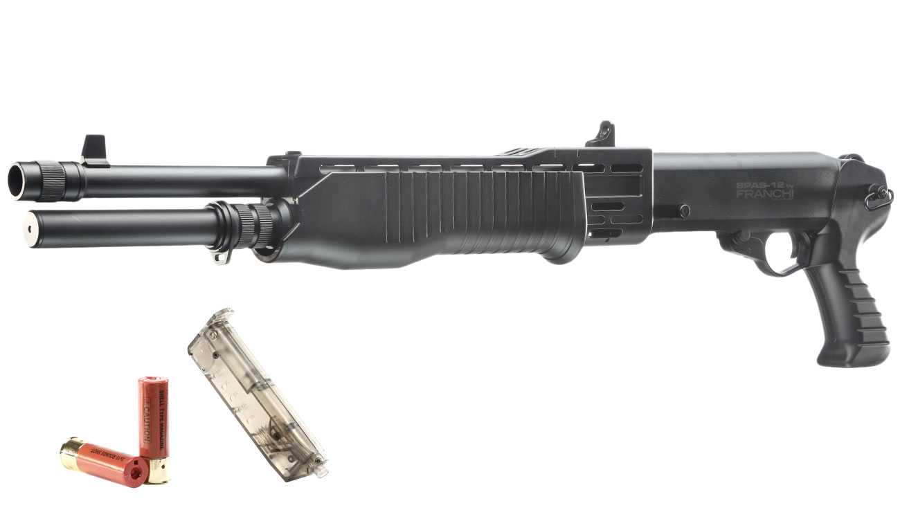 ASG Franchi SPAS-12 Tri-Barrel Shotgun Springer 6mm BB schwarz