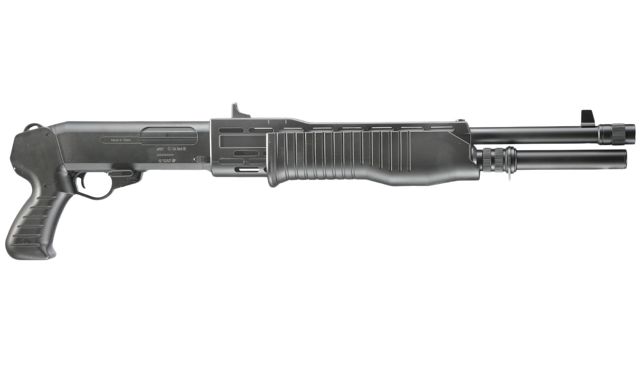 ASG Franchi SPAS-12 Tri-Barrel Shotgun Springer 6mm BB schwarz Bild 2