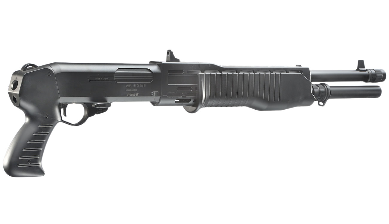 ASG Franchi SPAS-12 Tri-Barrel Shotgun Springer 6mm BB schwarz Bild 3