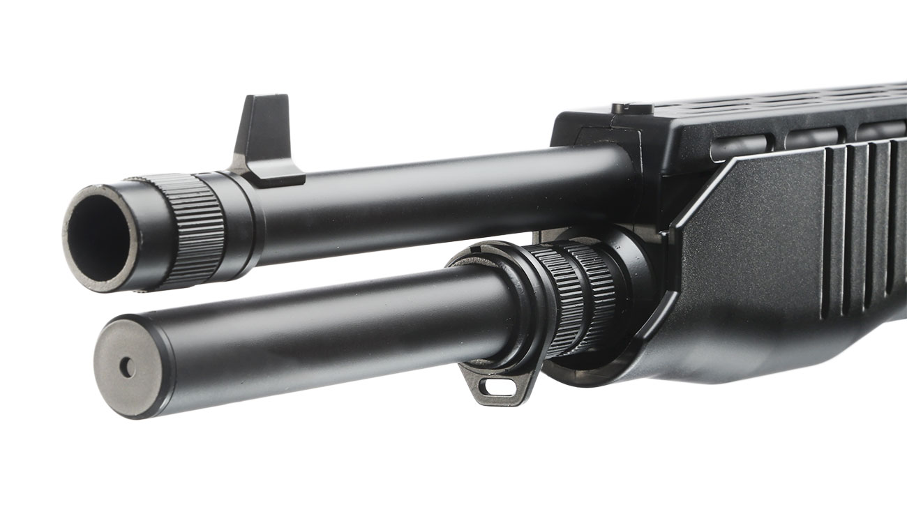 ASG Franchi SPAS-12 Tri-Barrel Shotgun Springer 6mm BB schwarz Bild 5