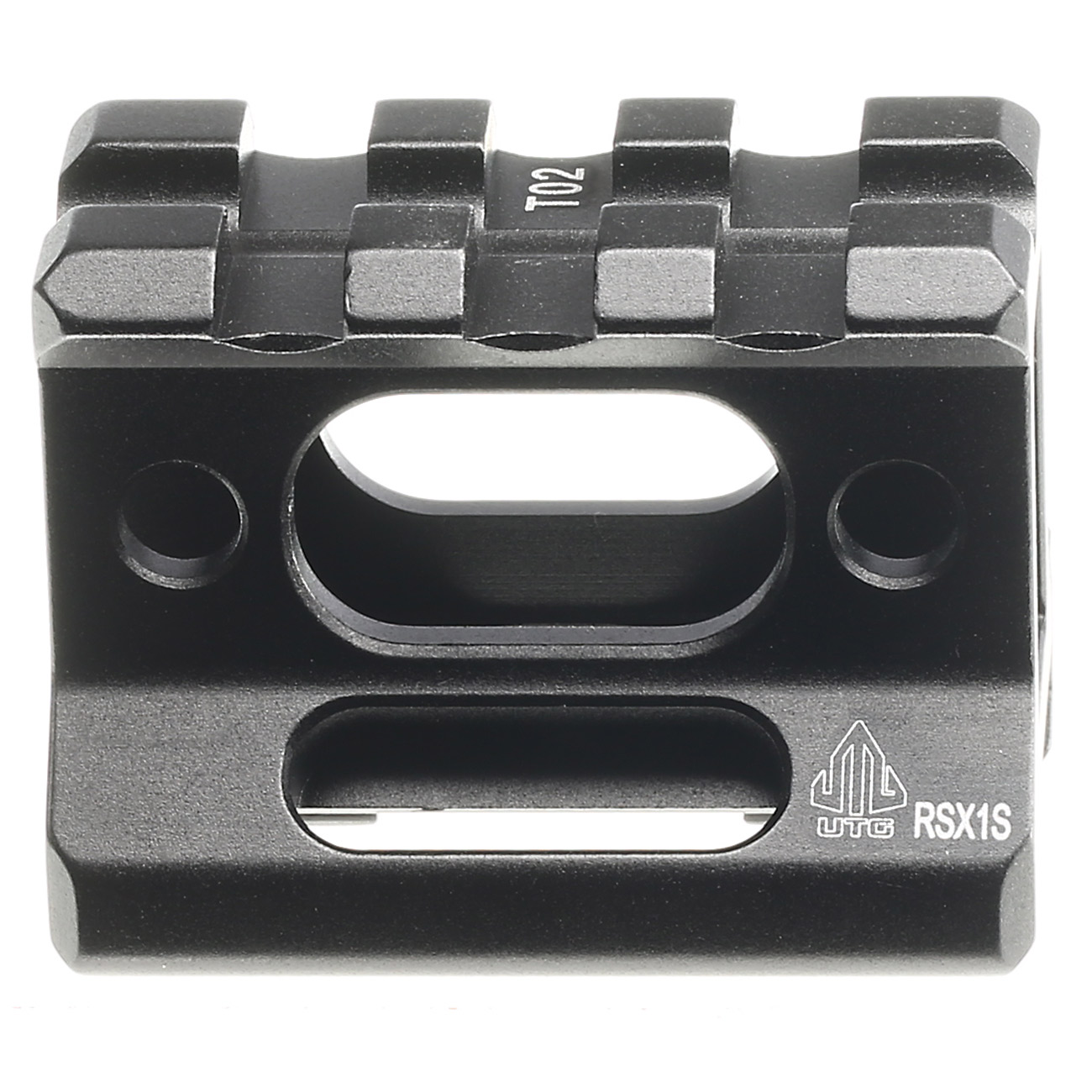 UTG Super Slim Scope-Riser 1 Zoll High Profile 3 Slots f. 20 - 22mm Schienen schwarz Bild 1