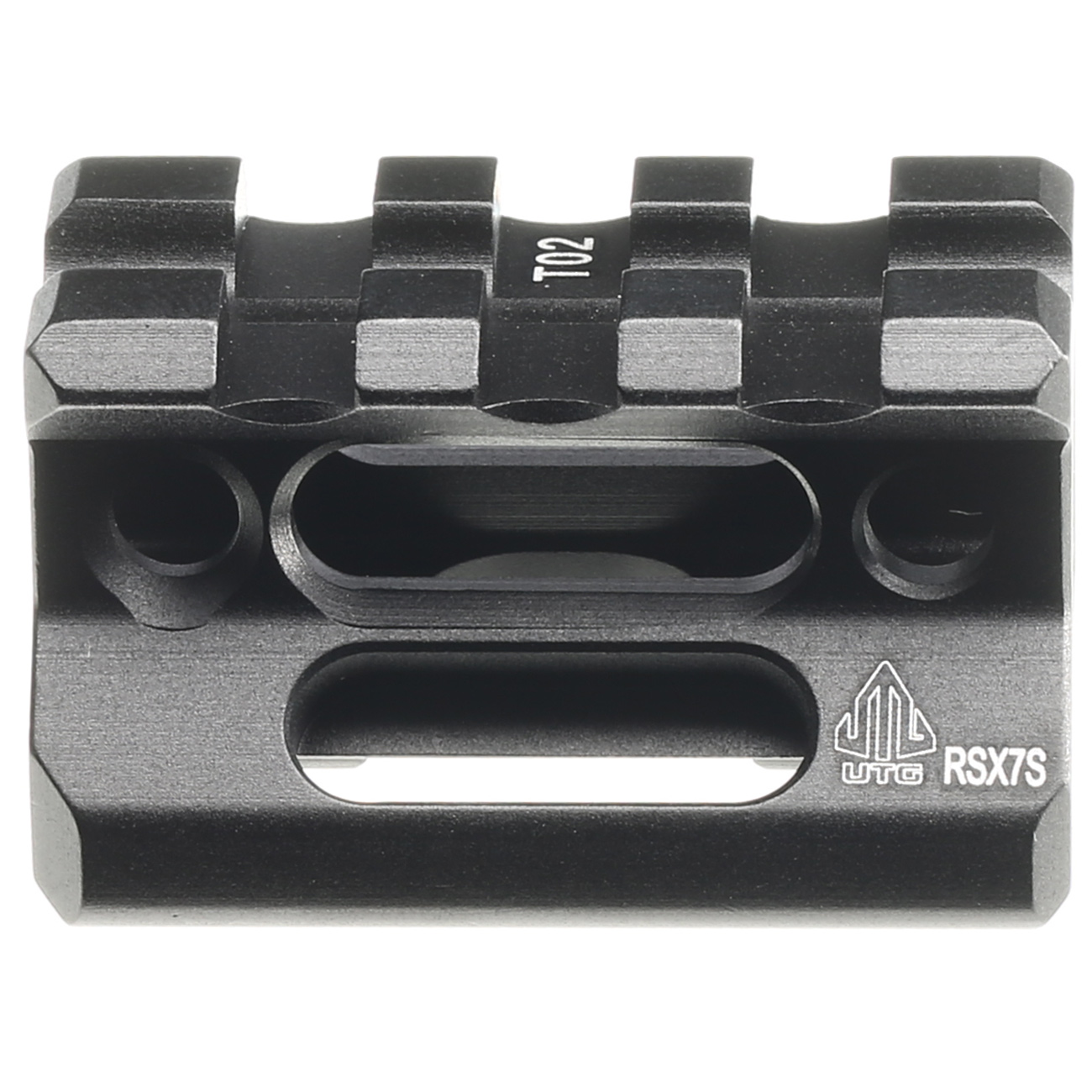 UTG Super Slim Scope-Riser 0.75 Zoll Medium Profile 3 Slots f. 20 - 22mm Schienen schwarz Bild 1