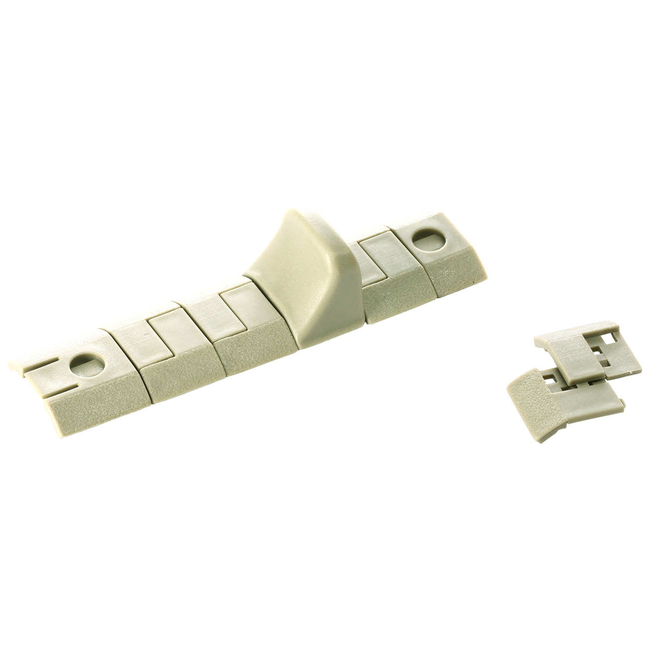 Strike Industries KeyMod Handstop / Rail Covers Set coyote tan Bild 3