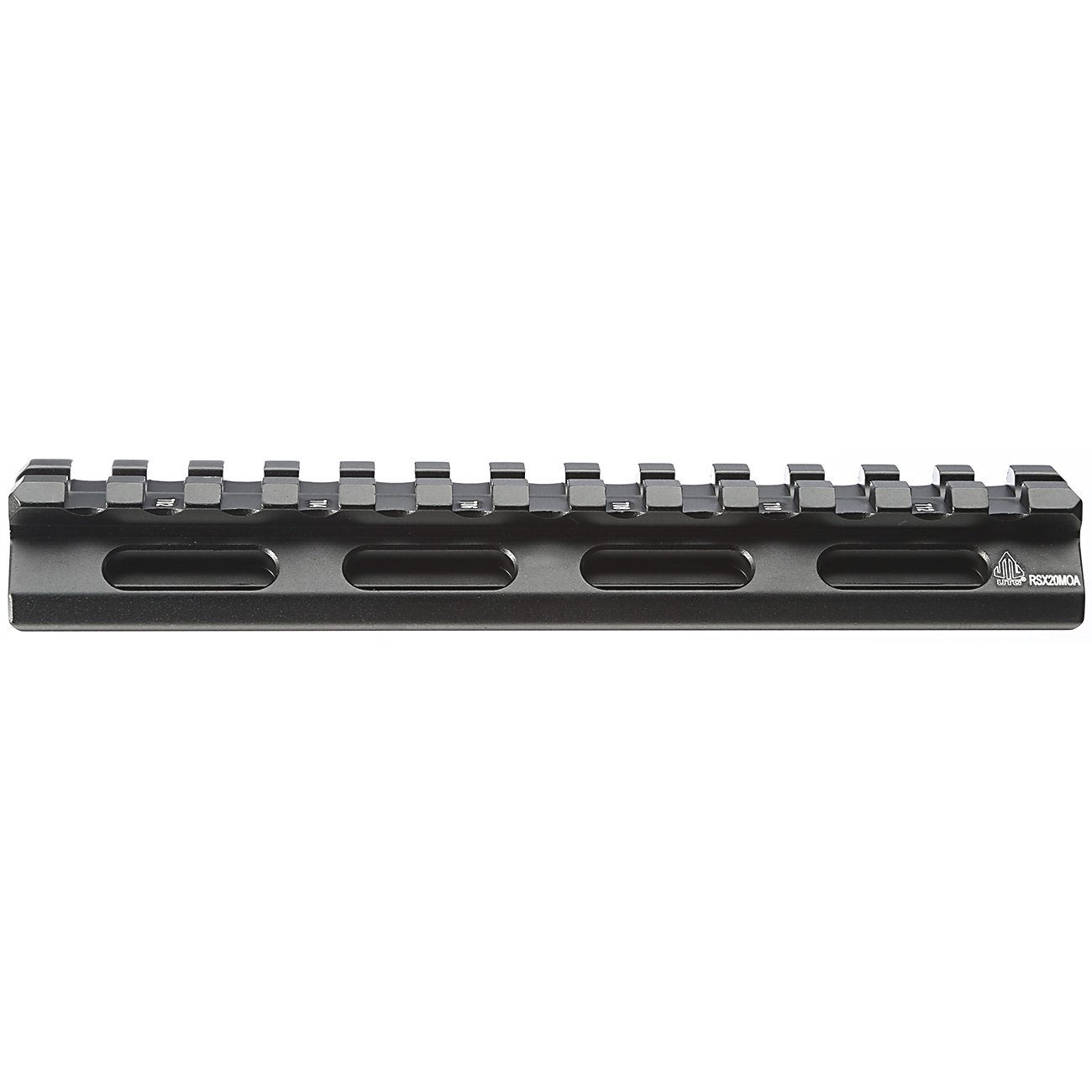 UTG Super Slim Scope-Riser 20 MOA  13 Slots f. 20 - 22mm Schienen schwarz Bild 1