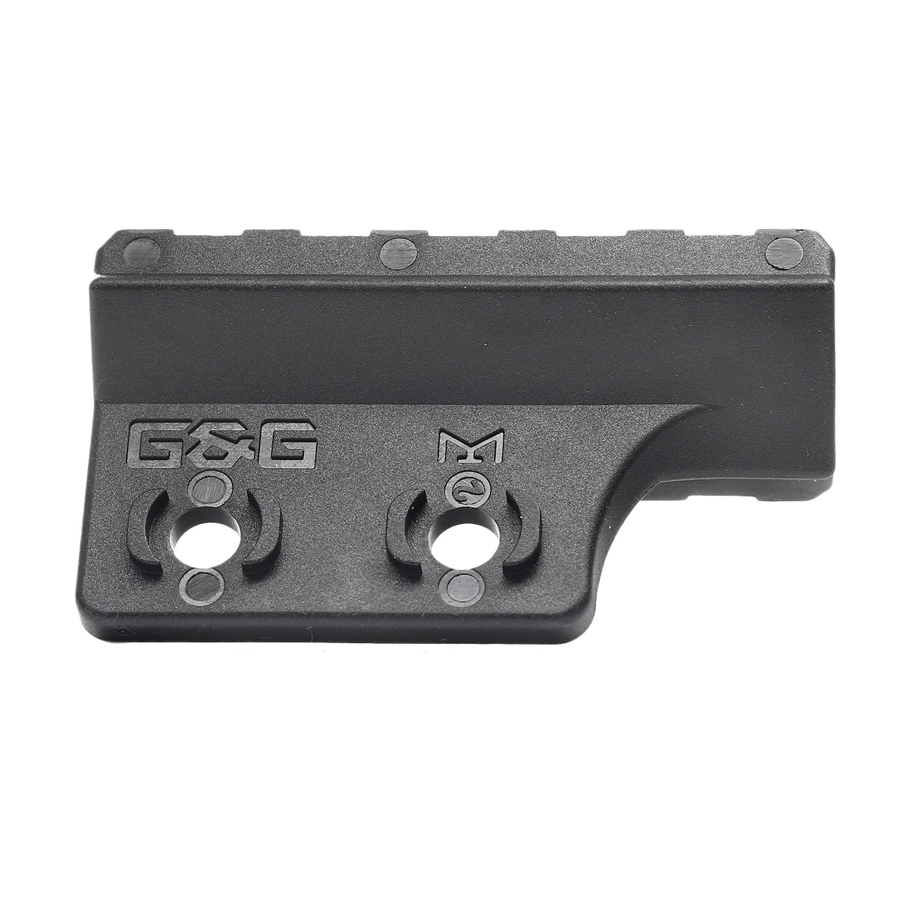 G&G M-Lok 45 Grad Polymer Halterung mit 21mm Schiene schwarz Bild 4
