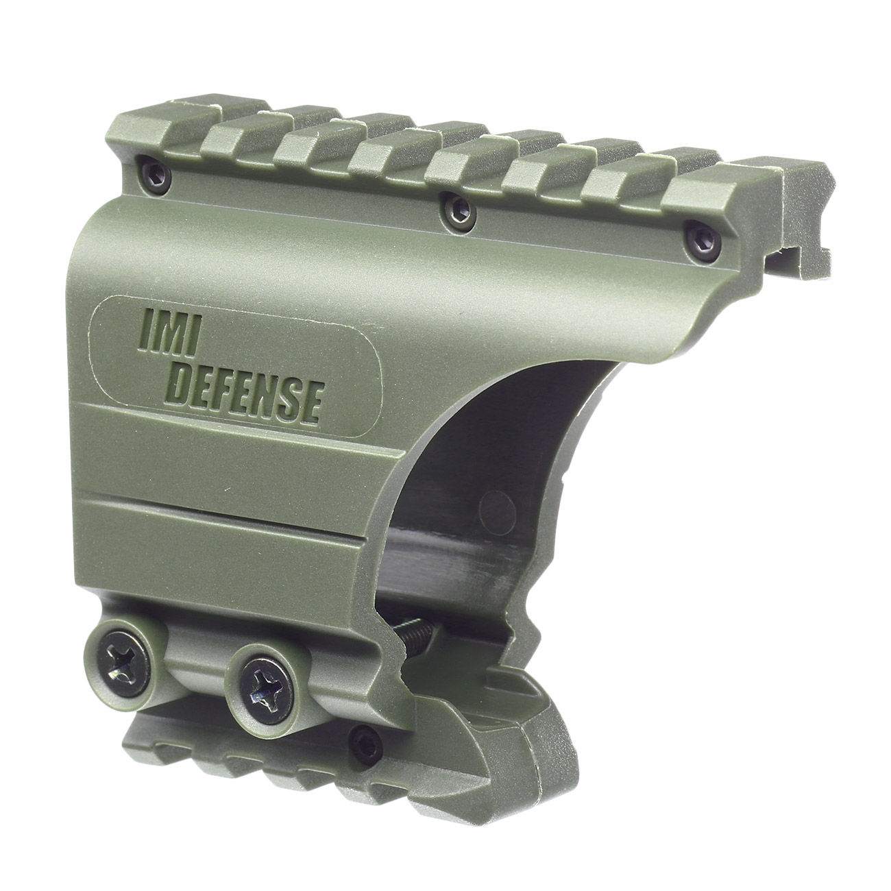 IMI Defense Polymer 21mm Universal Rail Montage f. Pistolen oliv Bild 2
