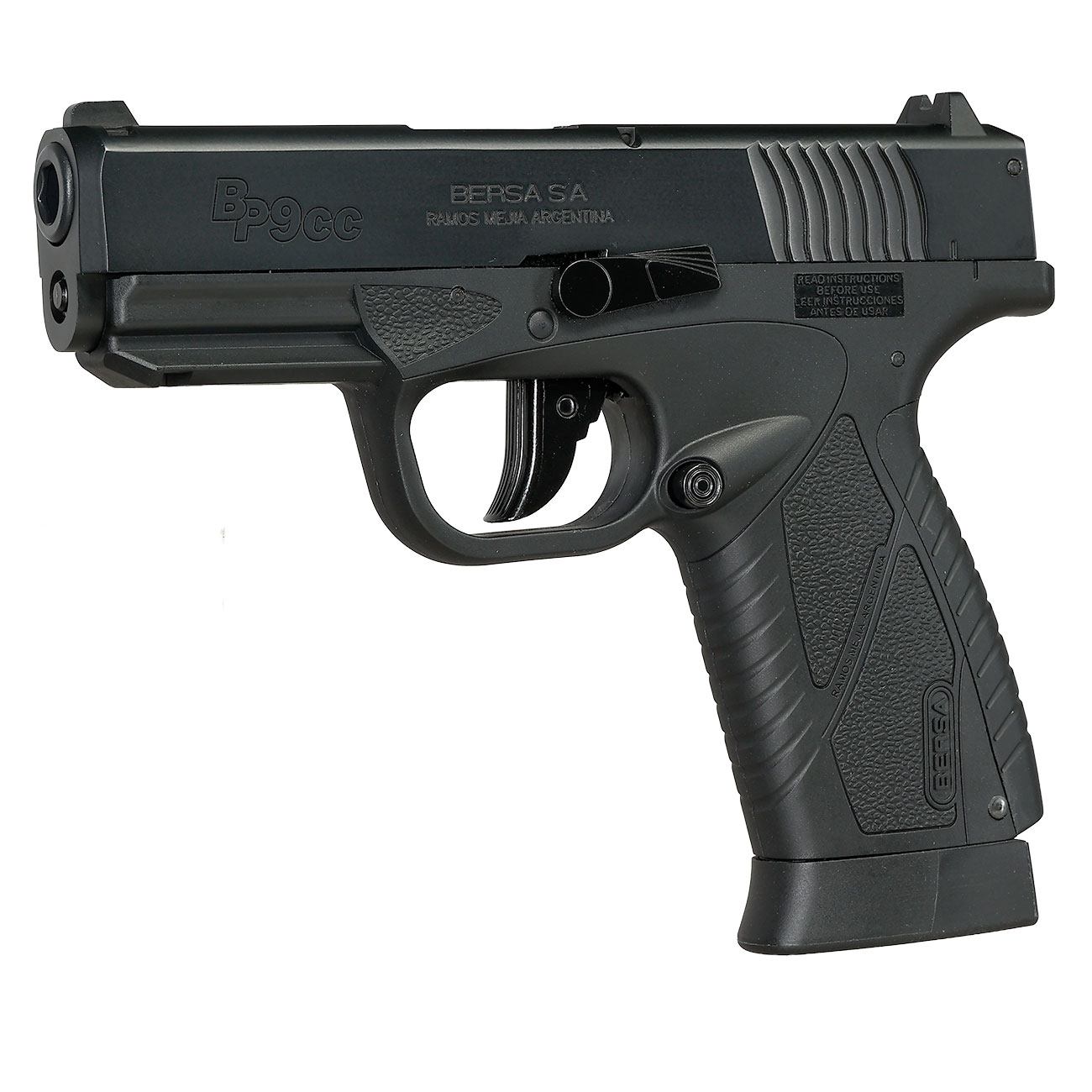 ASG Bersa BP9CC mit Metallschlitten CO2BB 6mm BB schwarz