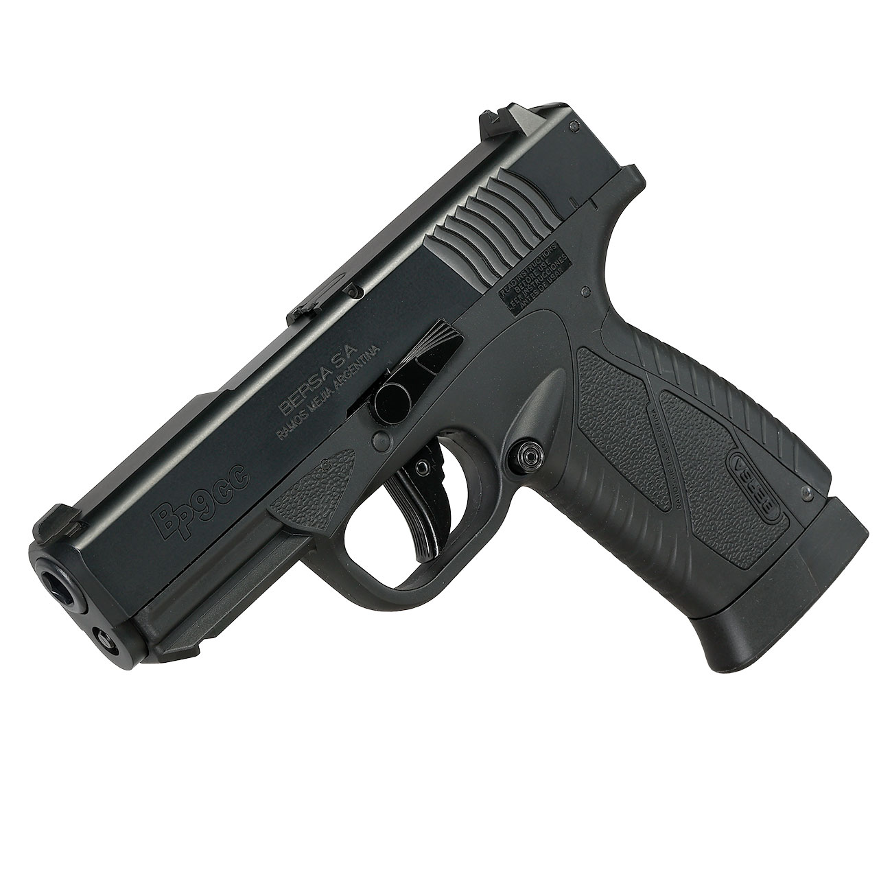 ASG Bersa BP9CC mit Metallschlitten CO2BB 6mm BB schwarz Bild 10
