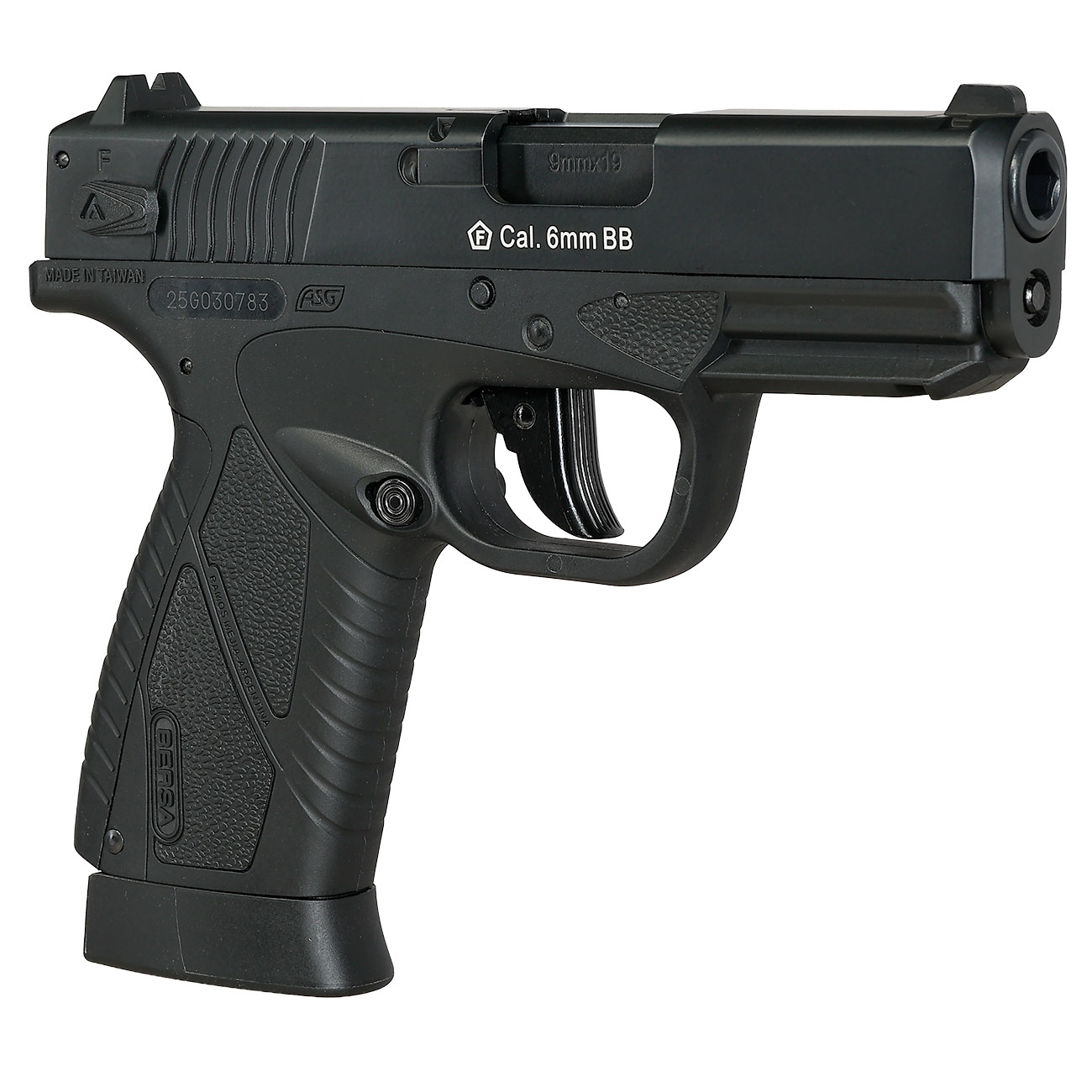 ASG Bersa BP9CC mit Metallschlitten CO2BB 6mm BB schwarz Bild 9
