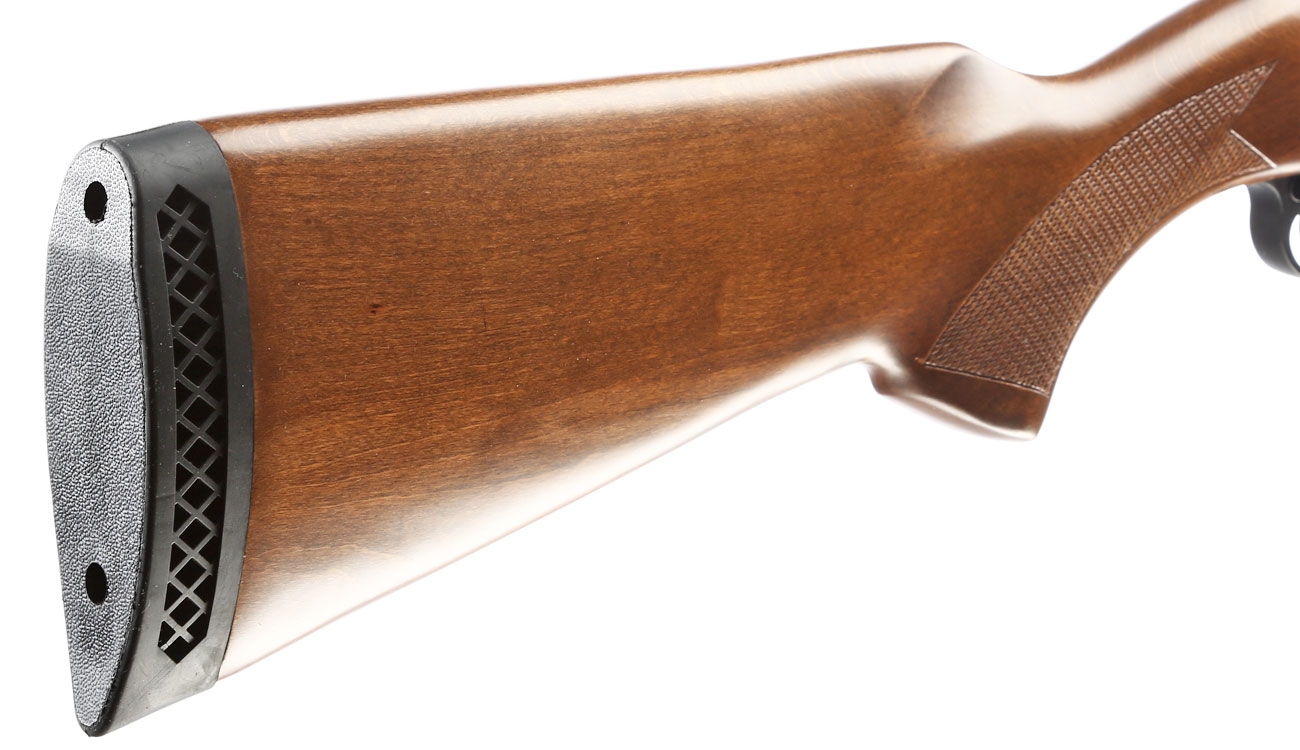 Qingliu M870 Medium-Type Shotgun Vollmetall Echtholz Springer 6mm BB schwarz Bild 8