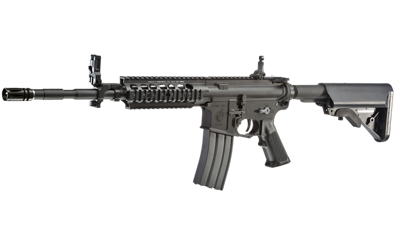 Versandrcklufer VFC KAC SR16 E3 Carbine Vollmetall S-AEG 6mm BB schwarz