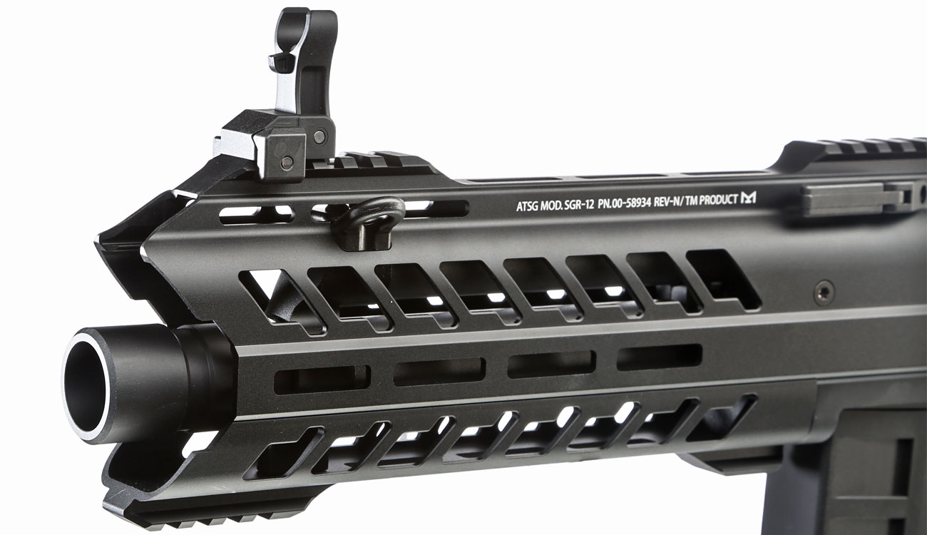 Tokyo Marui SGR-12 Electric Shotgun Vollmetall AEG 6mm BB schwarz Bild 5