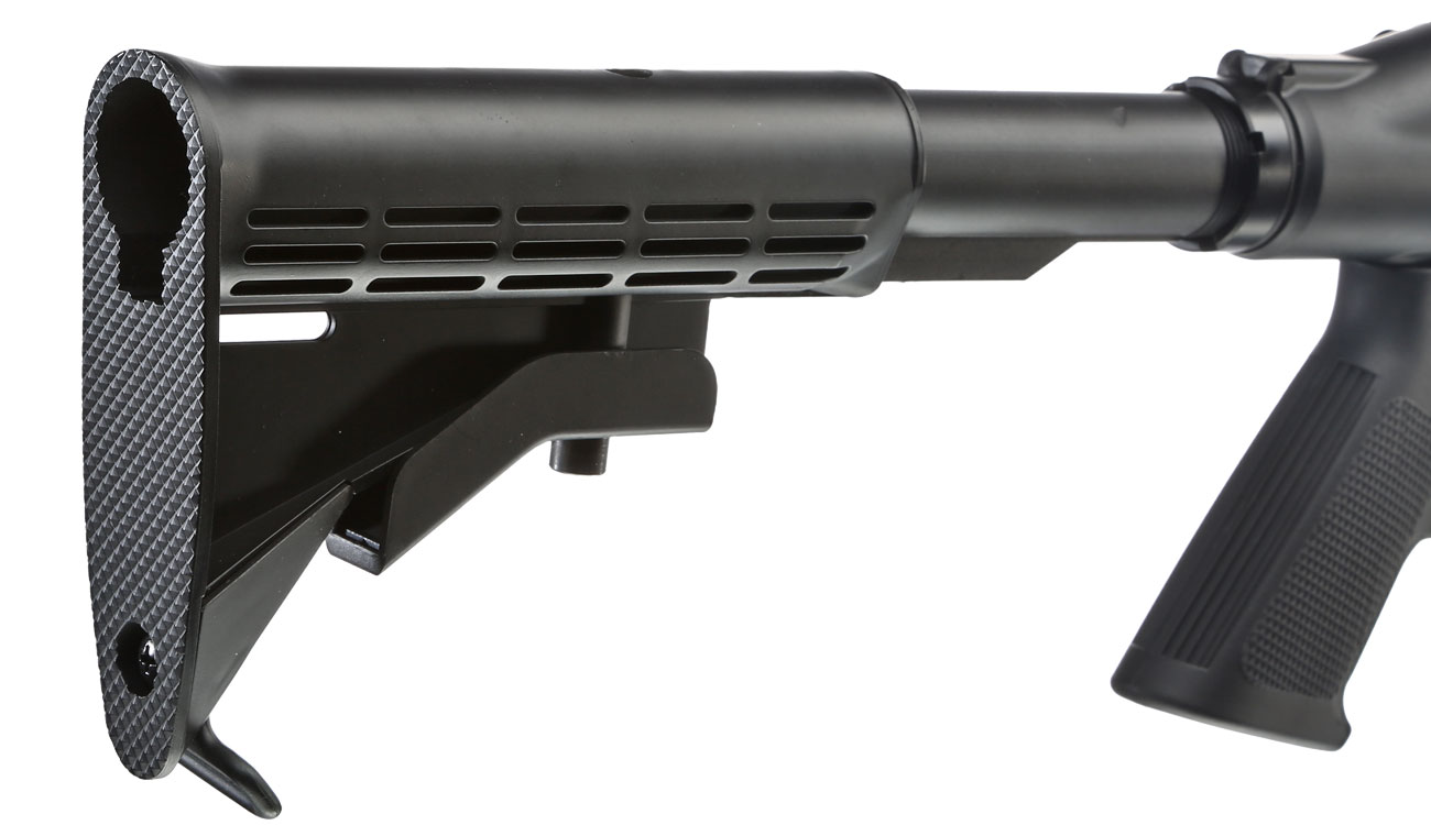 Golden Eagle M8871 Vollmetall Pump Action Gas Shotgun 6mm BB schwarz Bild 8