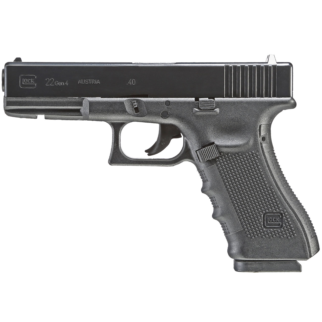Glock 22 Gen. 4 mit Metallschlitten CO2 NBB 6mm BB schwarz Bild 1