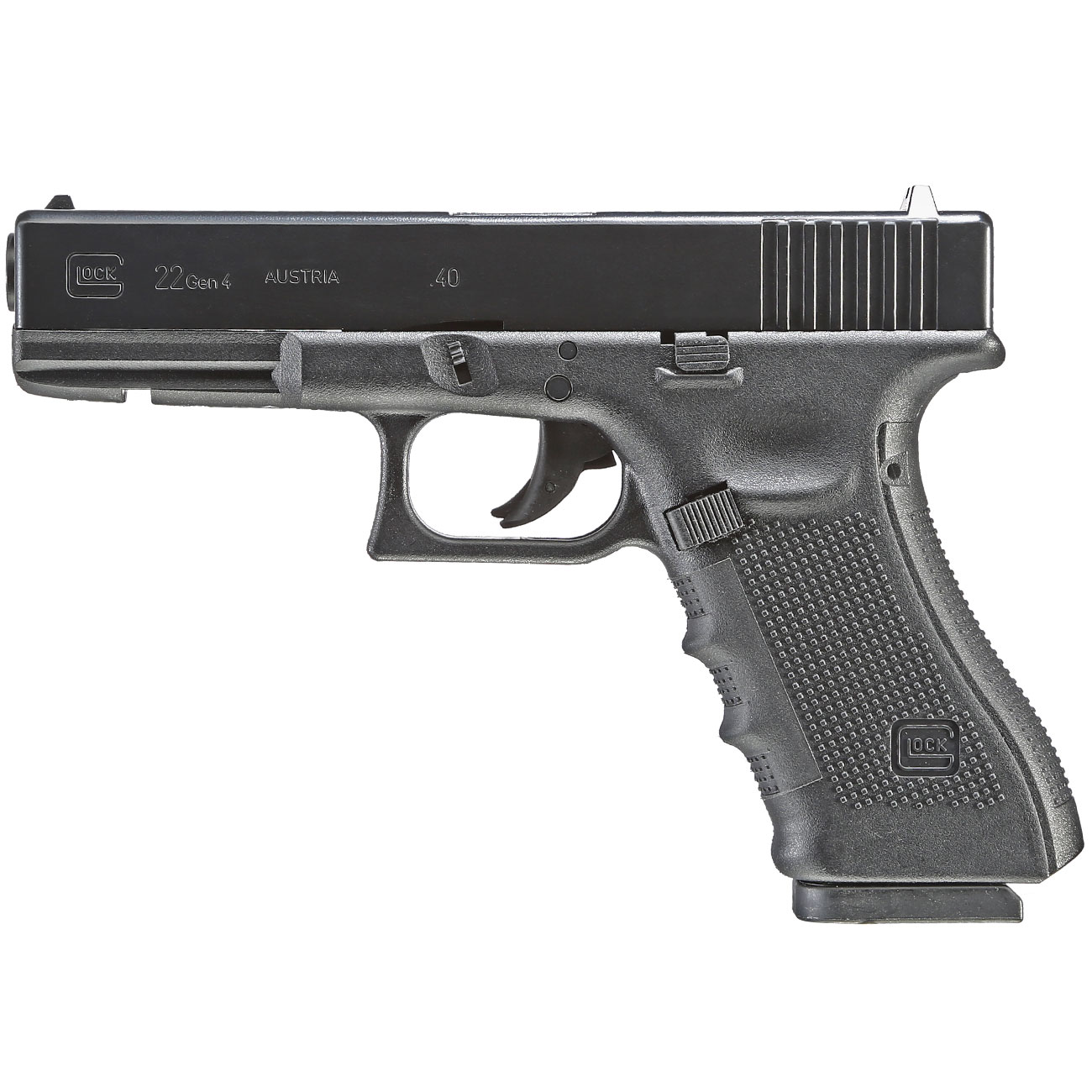 Glock 22 Gen. 4 Airsoft mit Metallschlitten CO2 NBB 6mm BB schwarz Bild 1