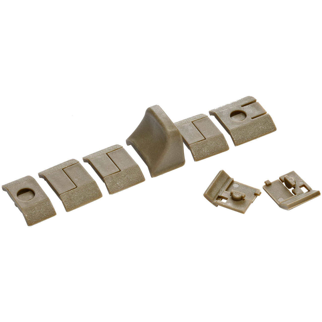 Strike Industries KeyMod Handstop / Rail Covers Set Flat Dark Earth Bild 1