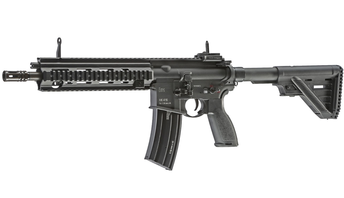 Heckler & Koch HK416 A5 Next Generation Mosfet Vollmetall S-AEG 6mm BB schwarz