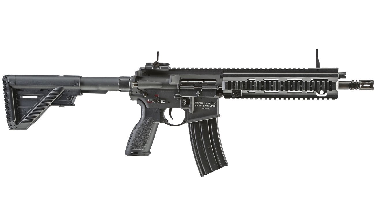 Heckler & Koch HK416 A5 Next Generation Mosfet Vollmetall S-AEG 6mm BB schwarz Bild 2
