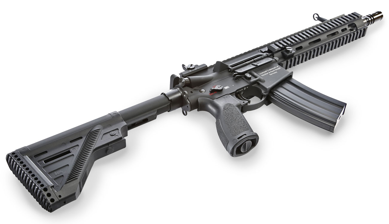 VFC Heckler & Koch HK416 A5 Next Generation Mosfet Vollmetall S-AEG 6mm BB schwarz Bild 1