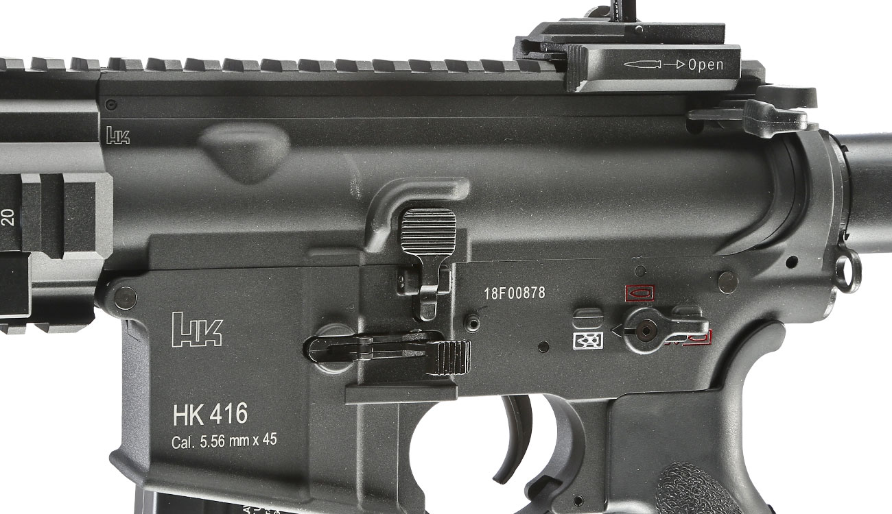 Heckler & Koch HK416 A5 Next Generation Mosfet Vollmetall S-AEG 6mm BB schwarz Bild 6