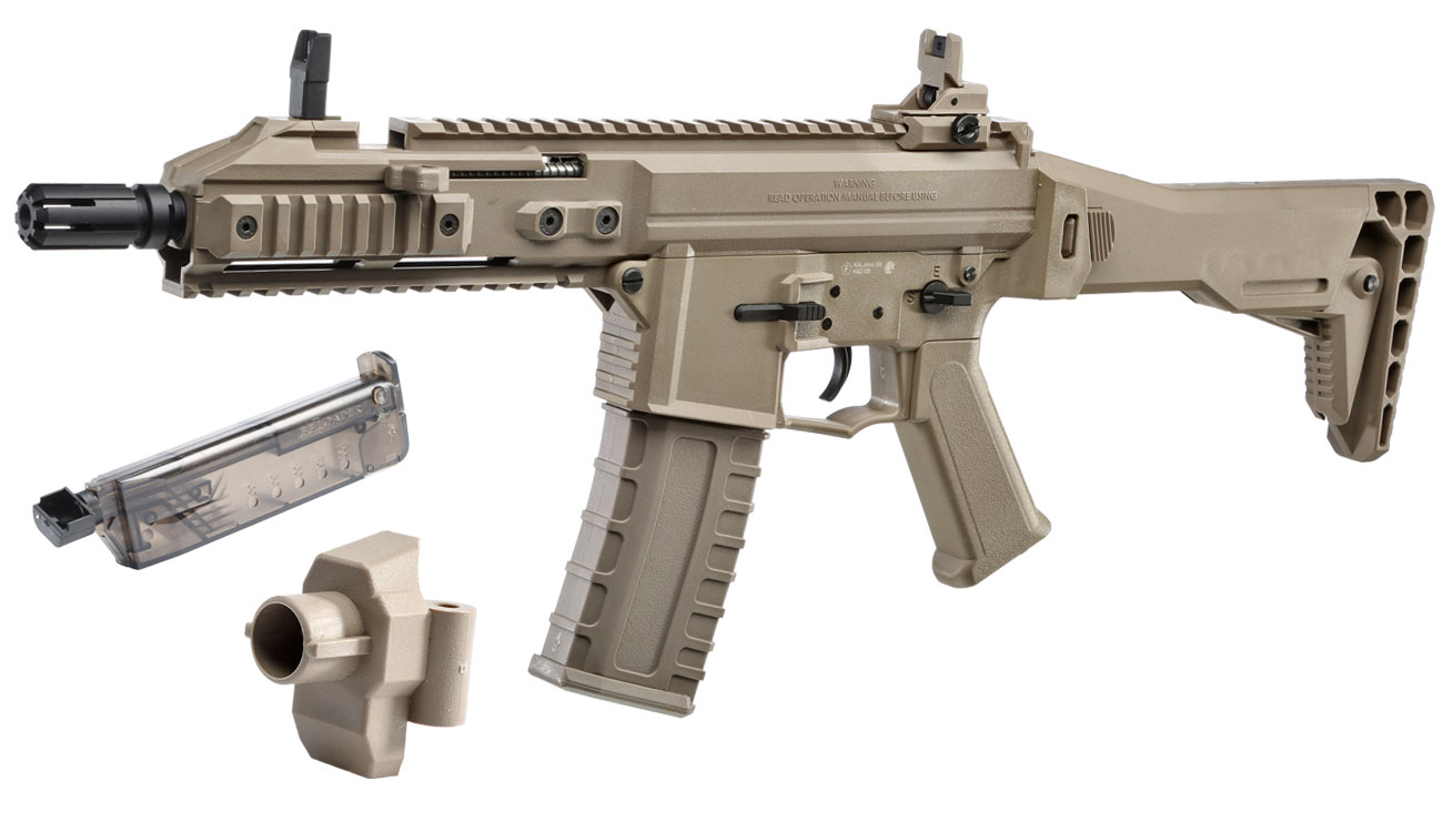 GHK G5 Polymer Gas-Blow-Back 6mm BB tan