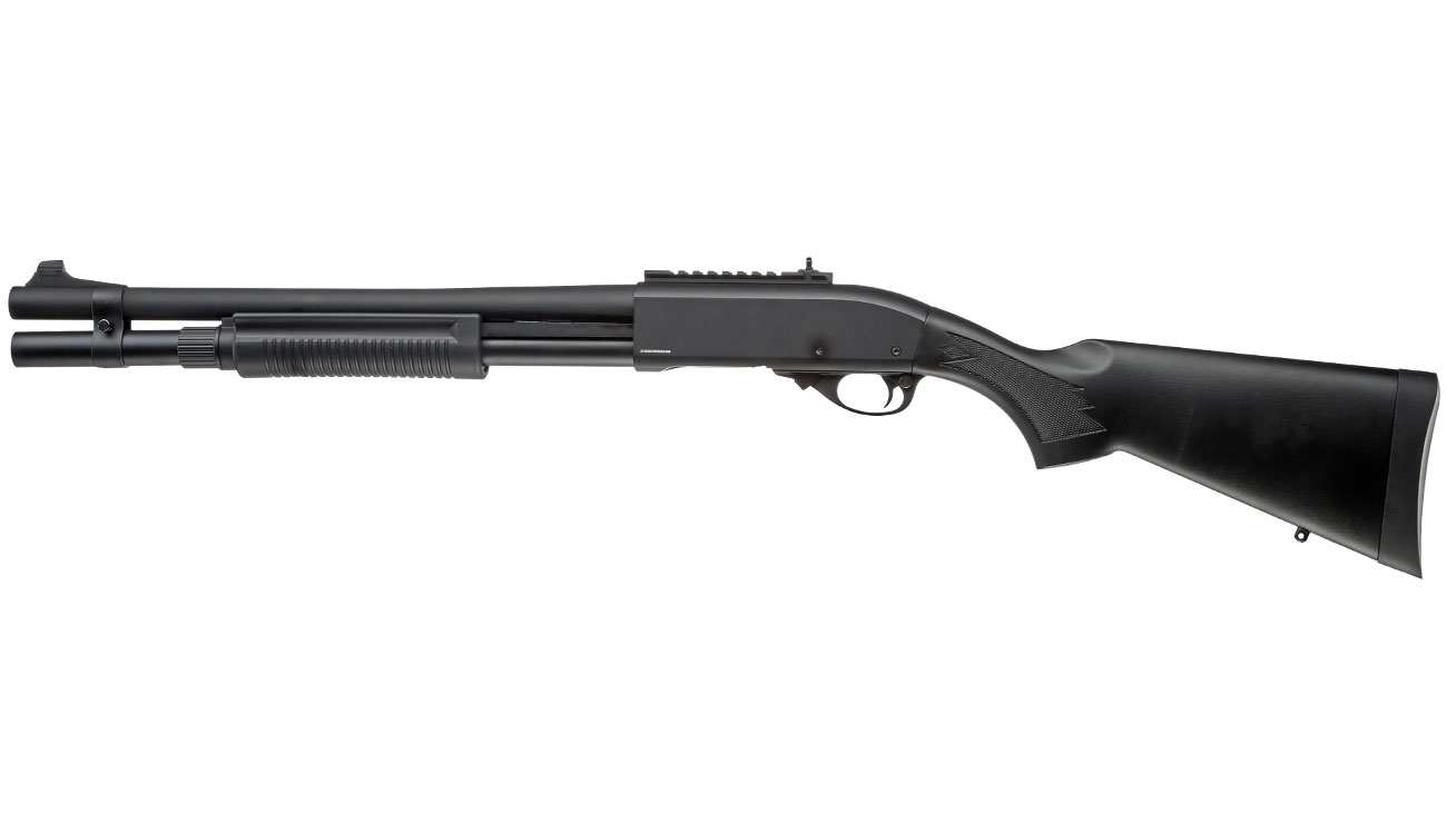 Golden Eagle M8872 Vollmetall Pump Action Gas Shotgun 6mm BB schwarz Bild 1