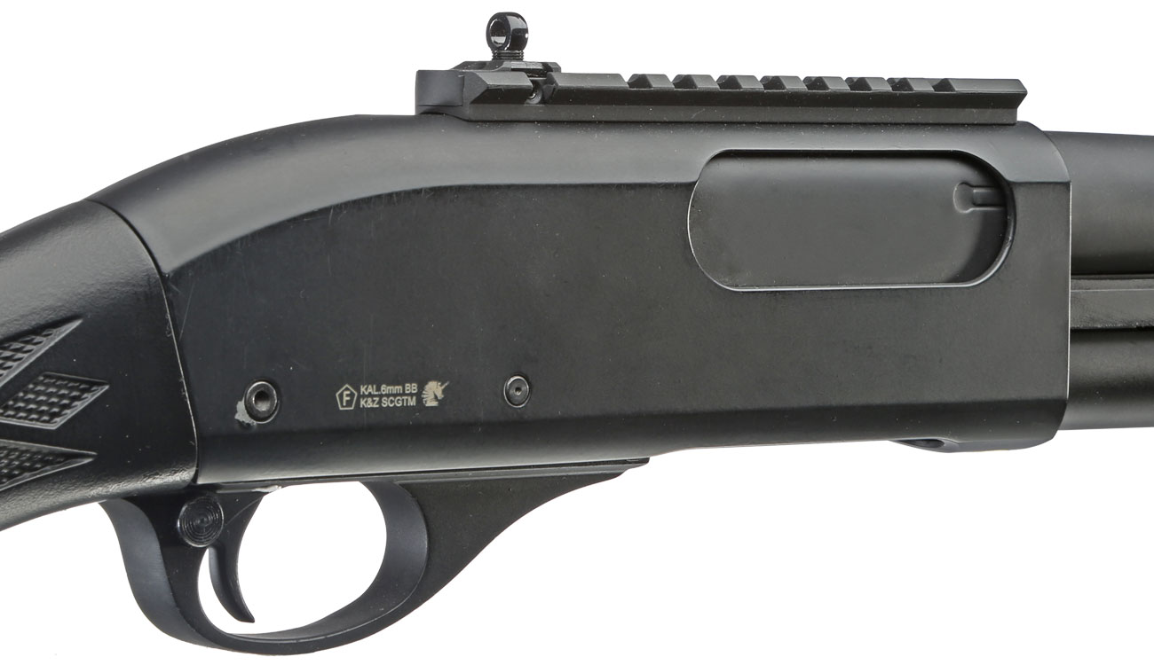Golden Eagle M8870 Vollmetall Pump Action Gas Shotgun 6mm BB schwarz Bild 8