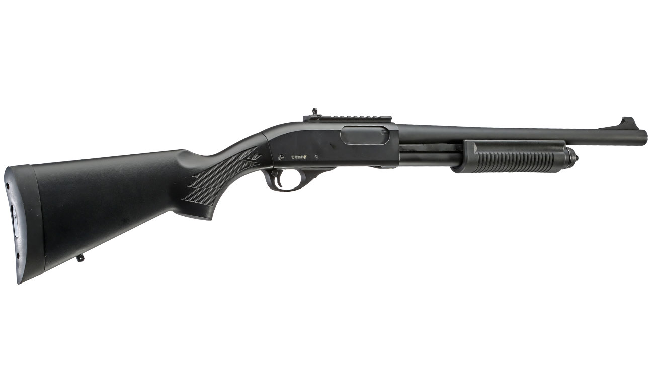 Golden Eagle M8870 Vollmetall Pump Action Gas Shotgun 6mm BB schwarz Bild 3
