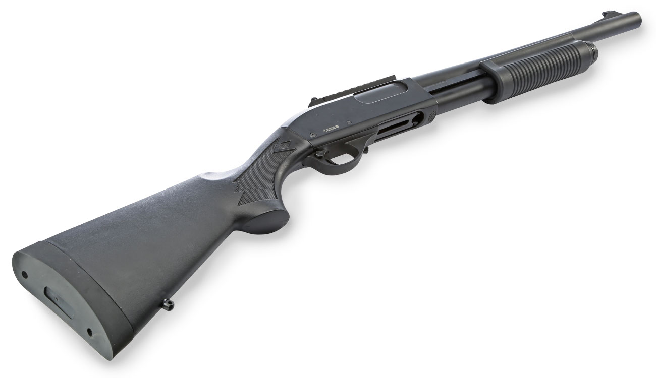 Golden Eagle M8870 Vollmetall Pump Action Gas Shotgun 6mm BB schwarz Bild 4