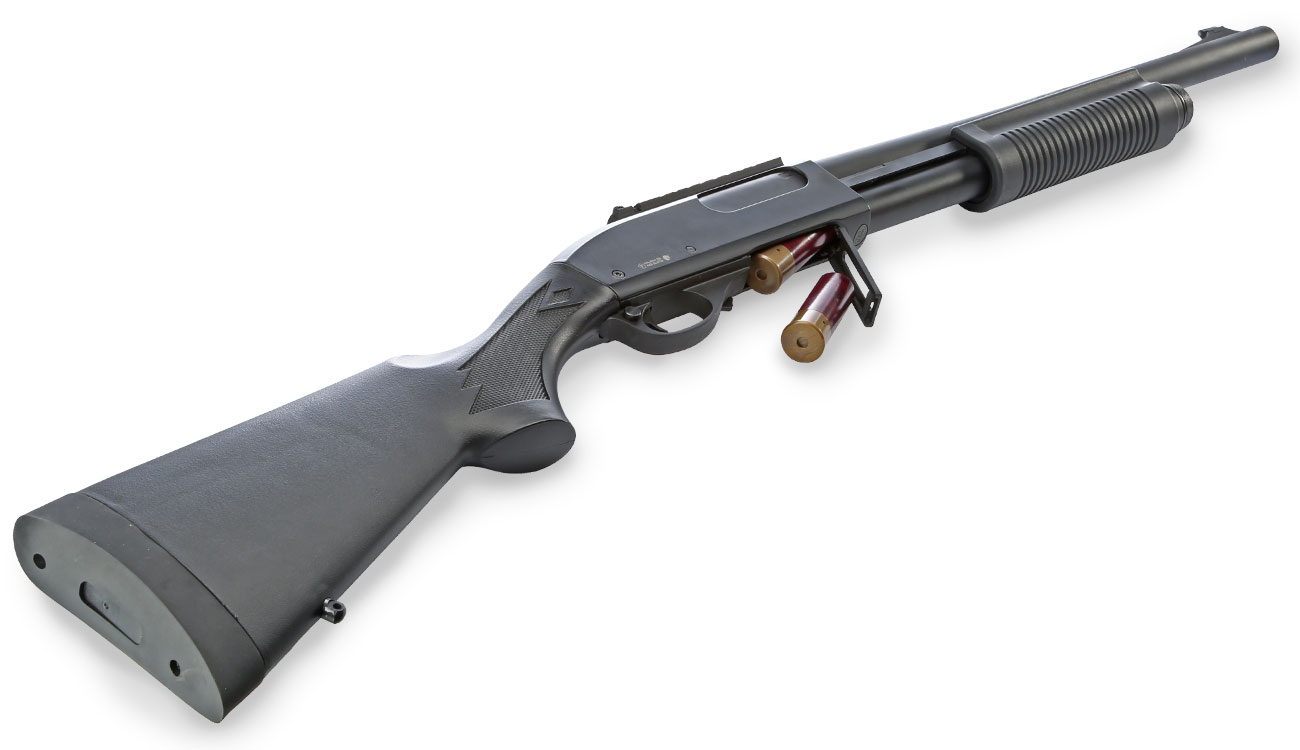 Golden Eagle M8870 Vollmetall Pump Action Gas Shotgun 6mm BB schwarz Bild 5