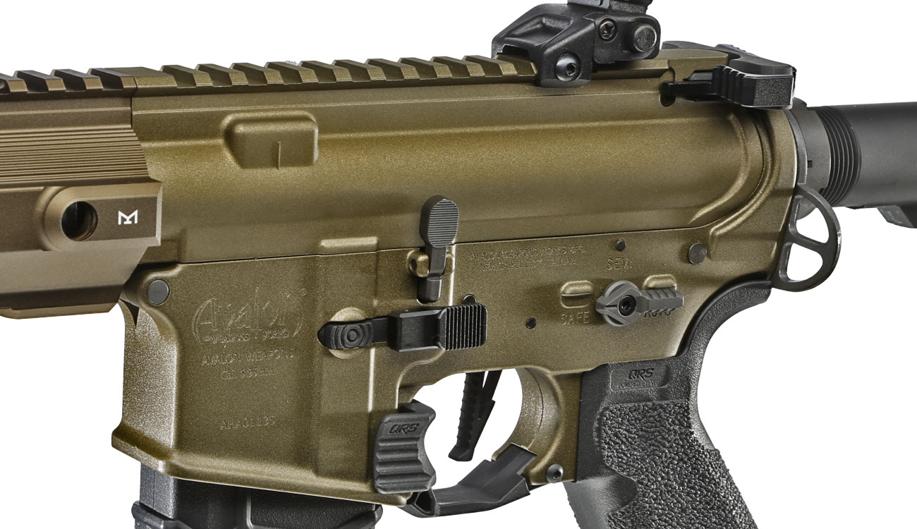 VFC Avalon Saber Carbine Vollmetall S-AEG 6mm BB tan Bild 8