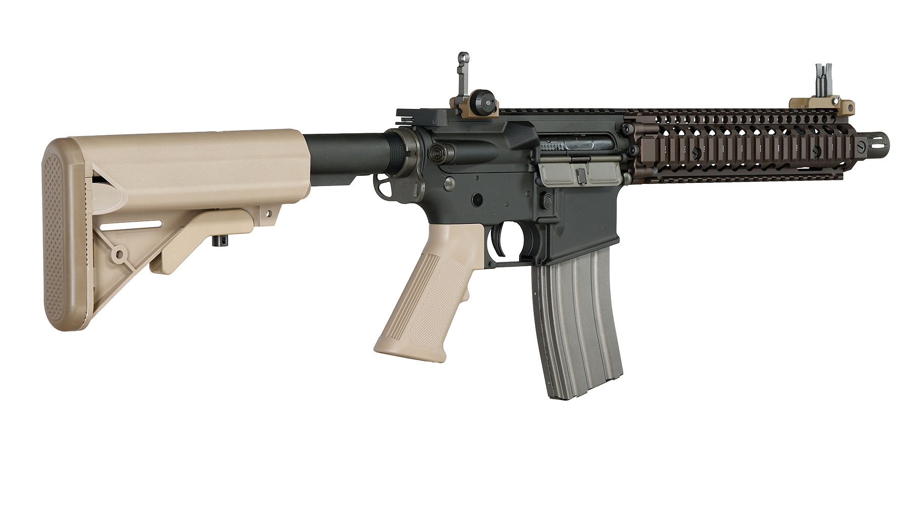 VFC VR16 CQB II Vollmetall S-AEG 6mm BB tan Bild 4
