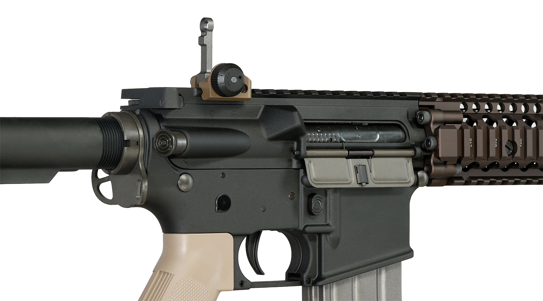 VFC VR16 CQB II Vollmetall S-AEG 6mm BB tan Bild 9