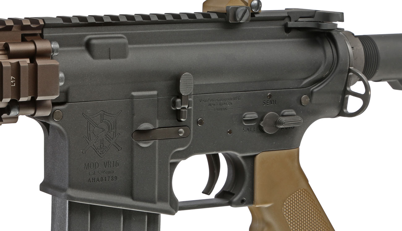 VFC VR16 RIS II Vollmetall S-AEG 6mm BB tan Bild 7