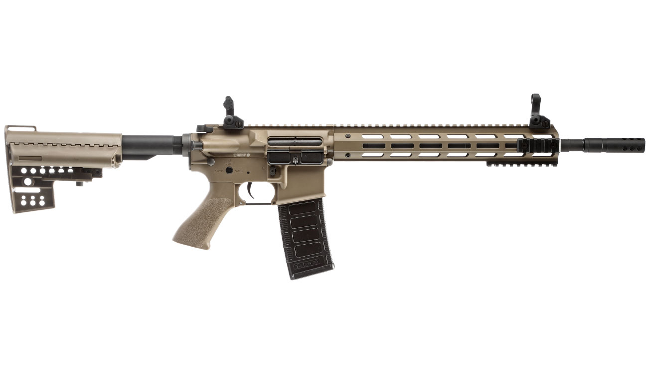 King Arms M4 TWS M-LOK Rifle Ultra Grade Version II S-AEG 6mm BB Dark Earth Bild 2