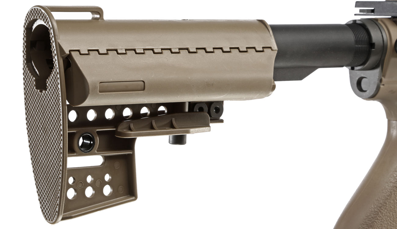 King Arms M4 TWS M-LOK Rifle Ultra Grade Version II S-AEG 6mm BB Dark Earth Bild 9