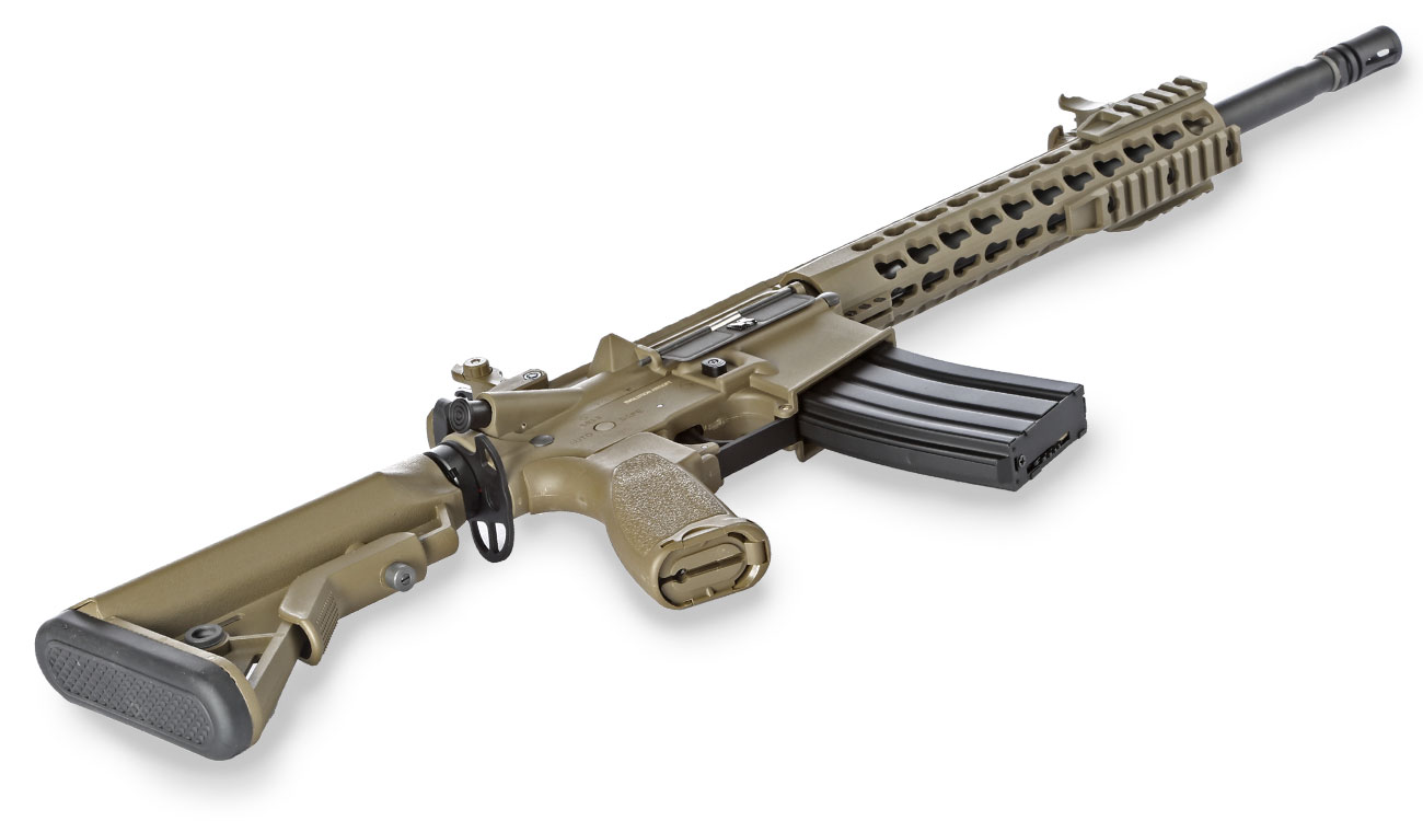 Evolution Airsoft Recon S 14.5 Carbontech S-AEG 6mm BB Tan Bild 4