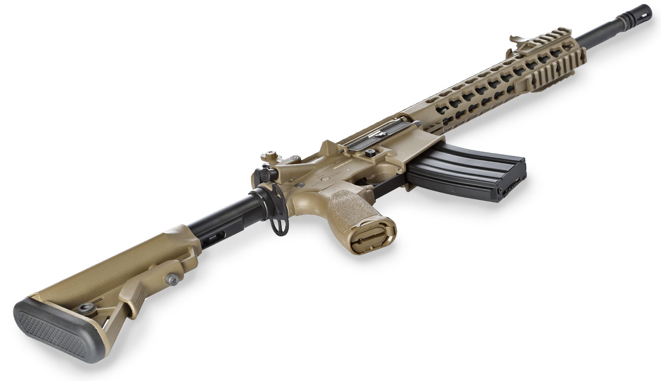 Evolution Airsoft Recon S 14.5 Carbontech S-AEG 6mm BB Tan Bild 5