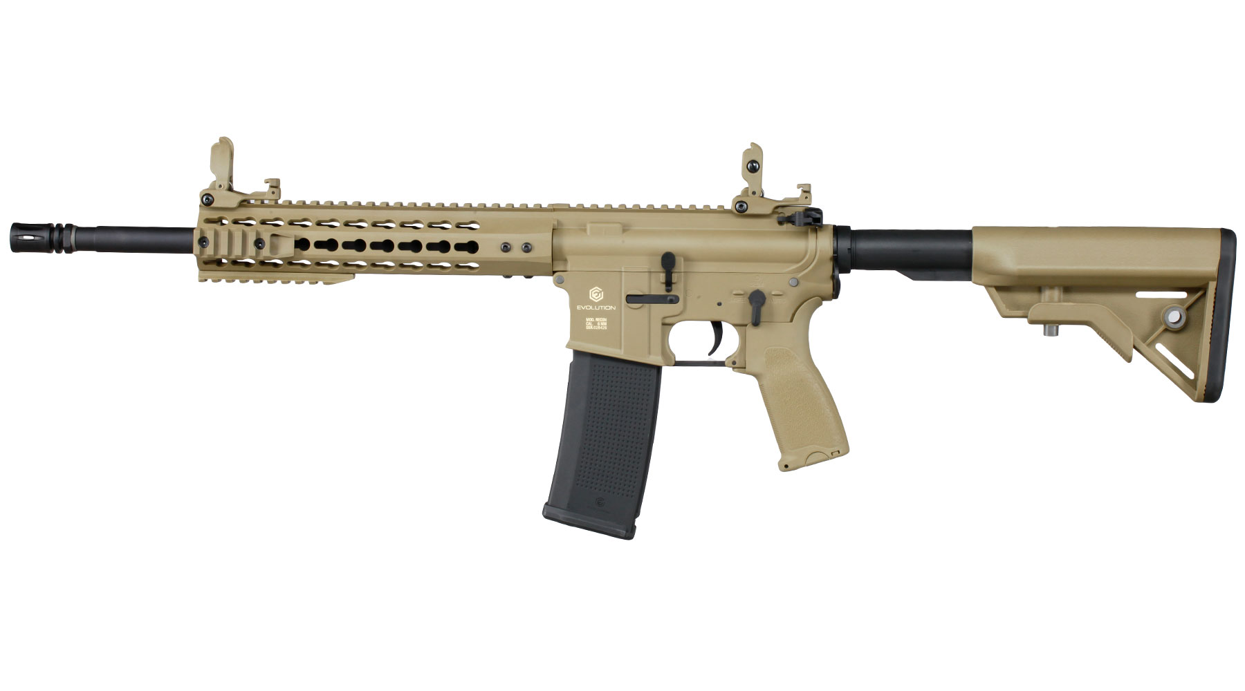 Evolution Airsoft Recon S 14.5 Carbontech S-AEG 6mm BB Tan Bild 1