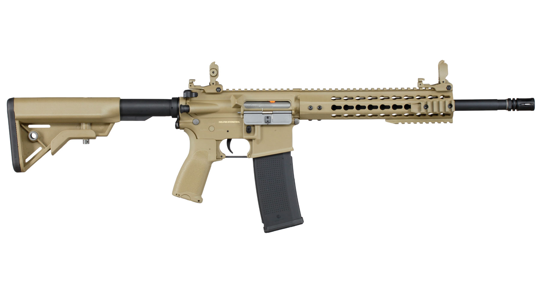 Evolution Airsoft Recon S 14.5 Carbontech S-AEG 6mm BB Tan Bild 3