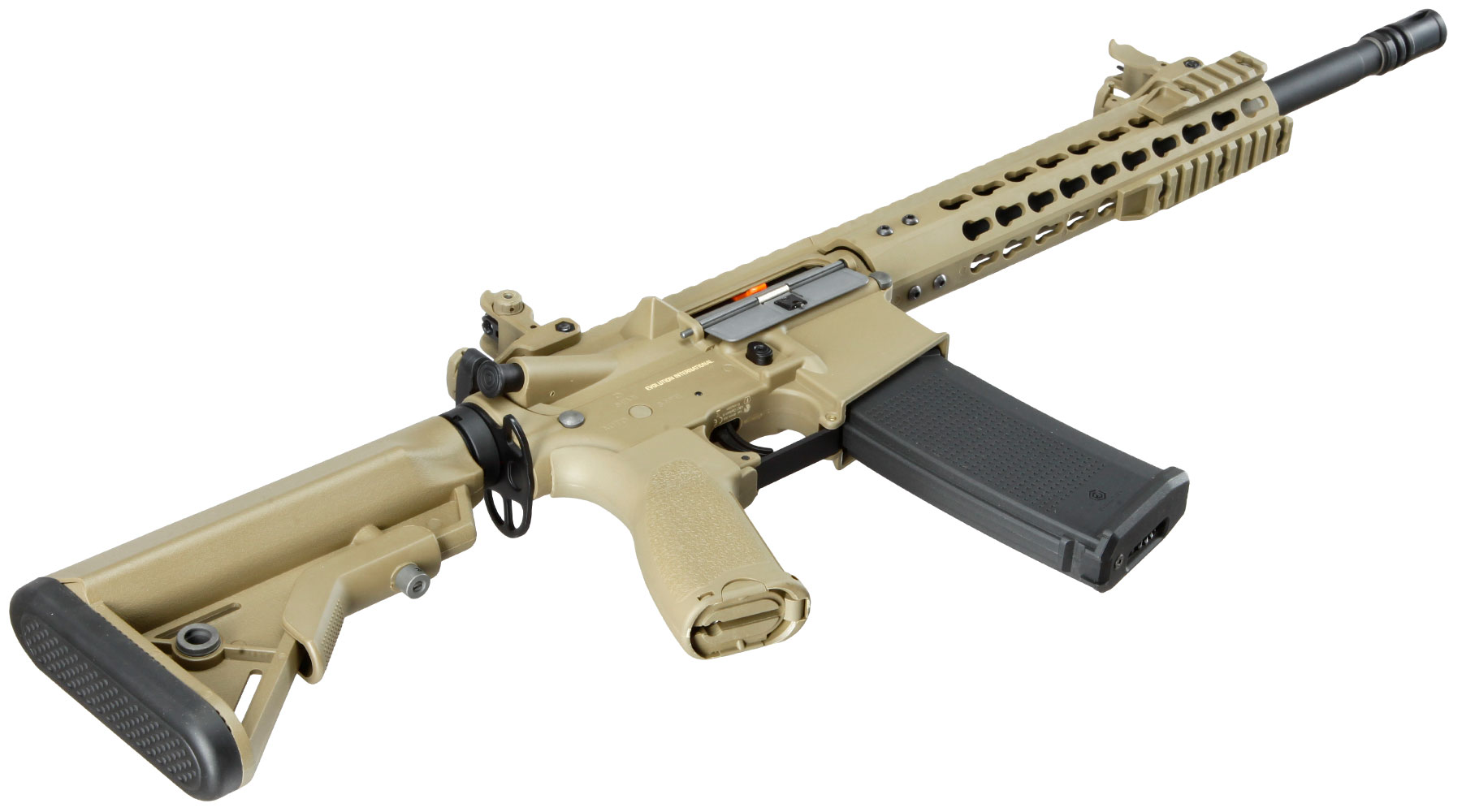 Evolution Airsoft Recon S 14.5 Carbontech S-AEG 6mm BB Tan Bild 5