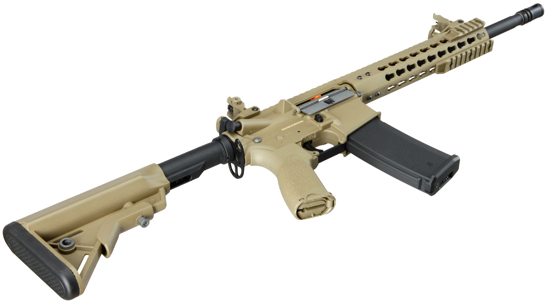 Evolution Airsoft Recon S 14.5 Carbontech S-AEG 6mm BB Tan Bild 6
