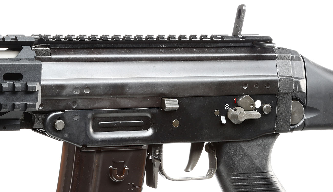 GHK 551 Tactical Vollmetall Gas-Blow-Back 6mm BB schwarz Bild 7