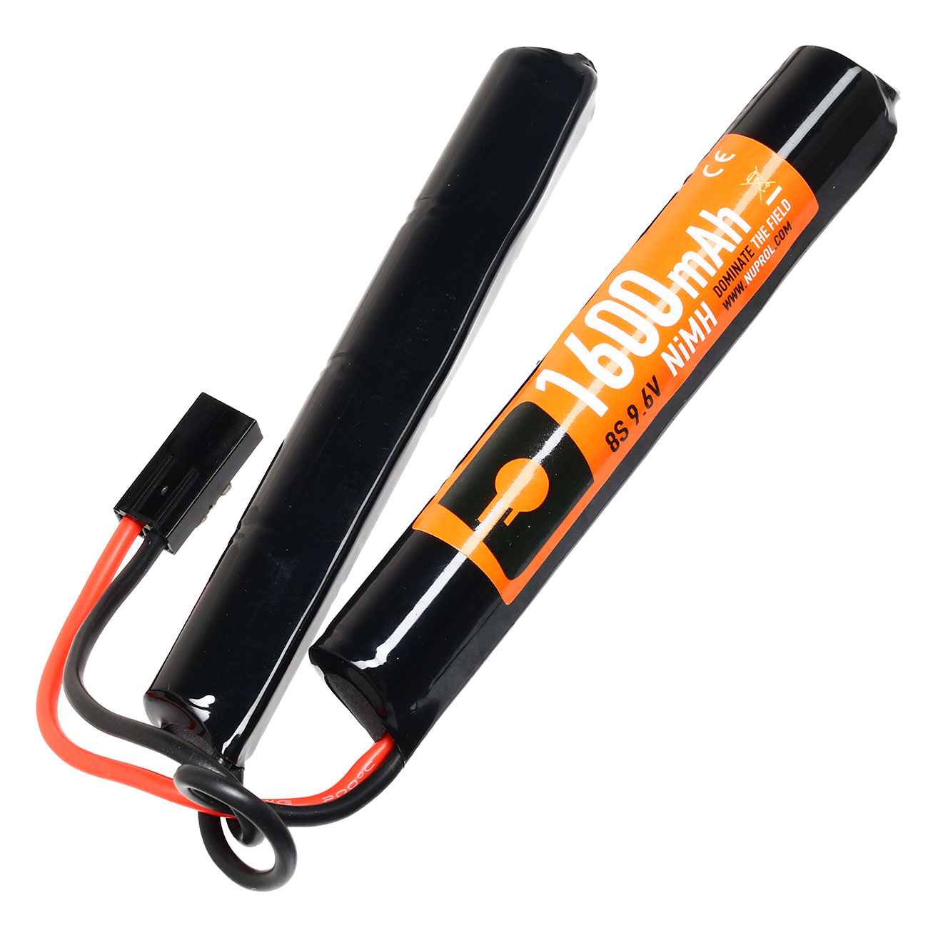 Nuprol Akku 9.6V 1600mAh NiMH Nunchuck-Type mit Mini-Tam Anschluss Bild 2