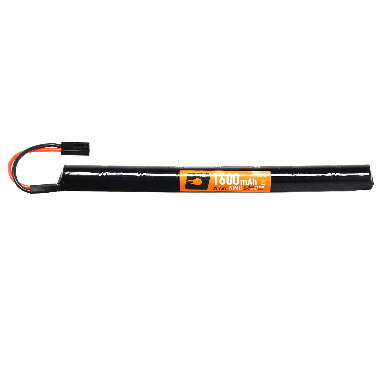 Nuprol Akku 9.6V 1600mAh NiMH Stick-Type mit Mini-Tam Anschluss Bild 1