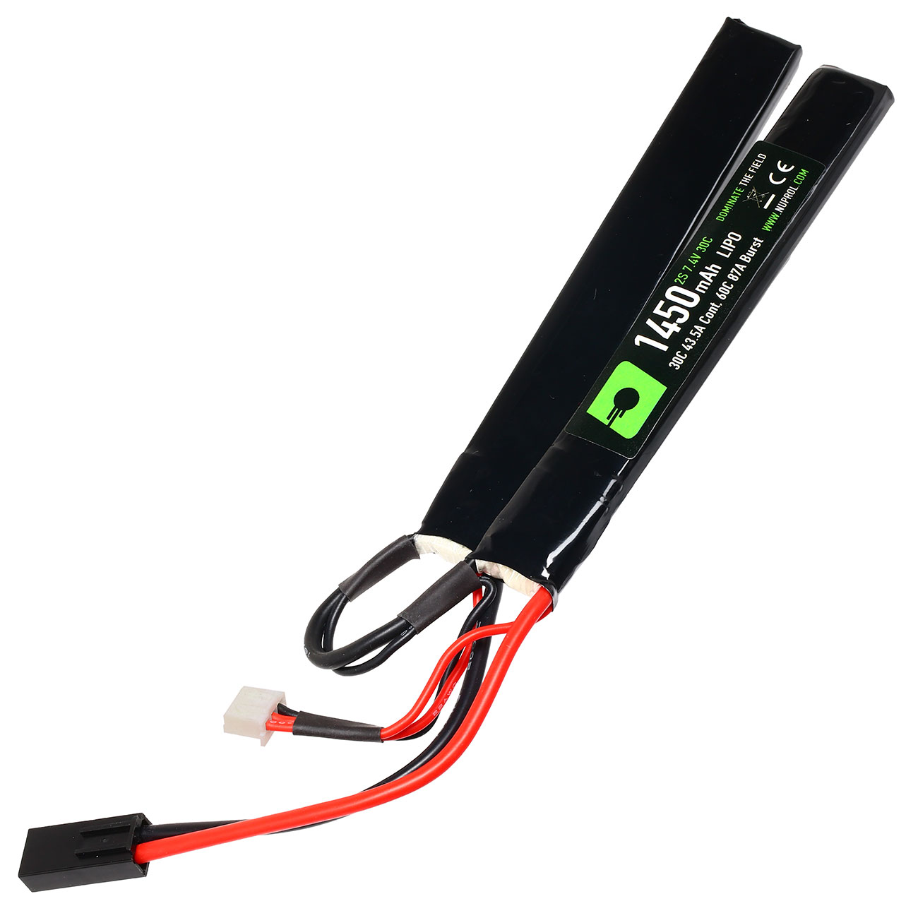 Nuprol Power Series LiPo Akku 7,4V 1450mAh 30C / 60C Nunchuck-Type m. Mini-Tam Anschluss